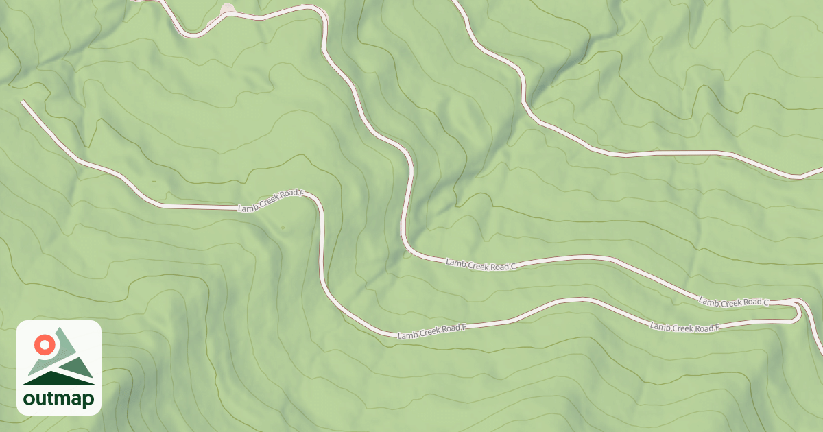 Map of LAMB CREEK F
