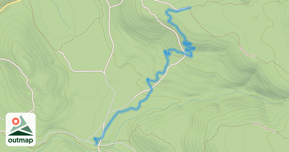 Map of Roemer's Meadow (aka Boomer Meadow)