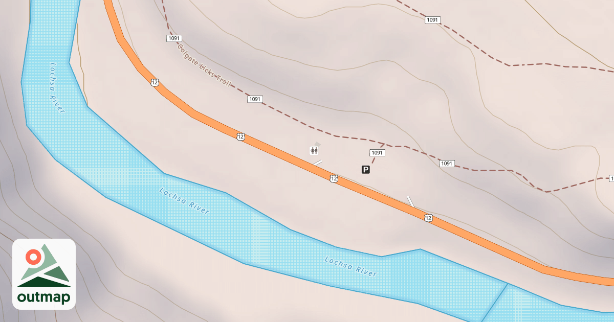 Map of COLGATE WARM SPRINGS