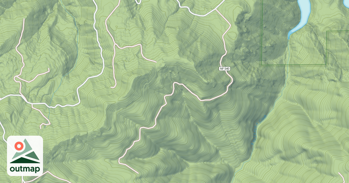 Map of BOX CANYON ROAD
