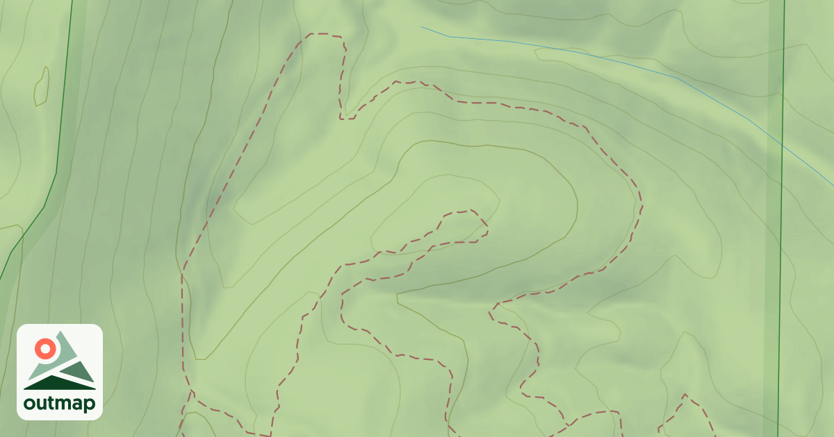 Map of Old Spring Box Trail