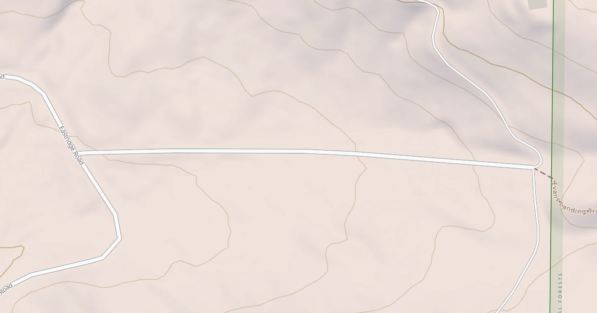 Map preview of EVANS LANDING