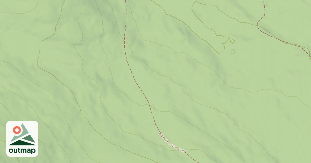Map of School House Trail