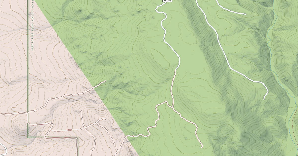 Map preview of CORRAL FENCE