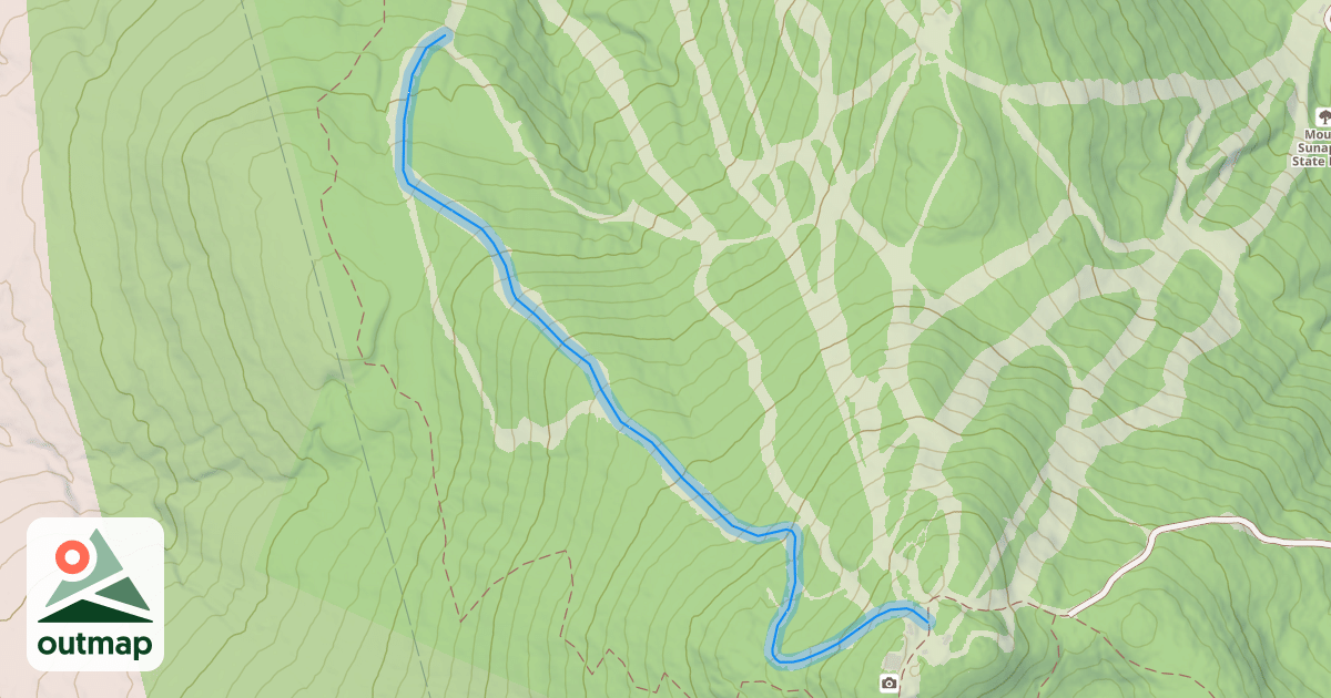 Map of Upper Ridge