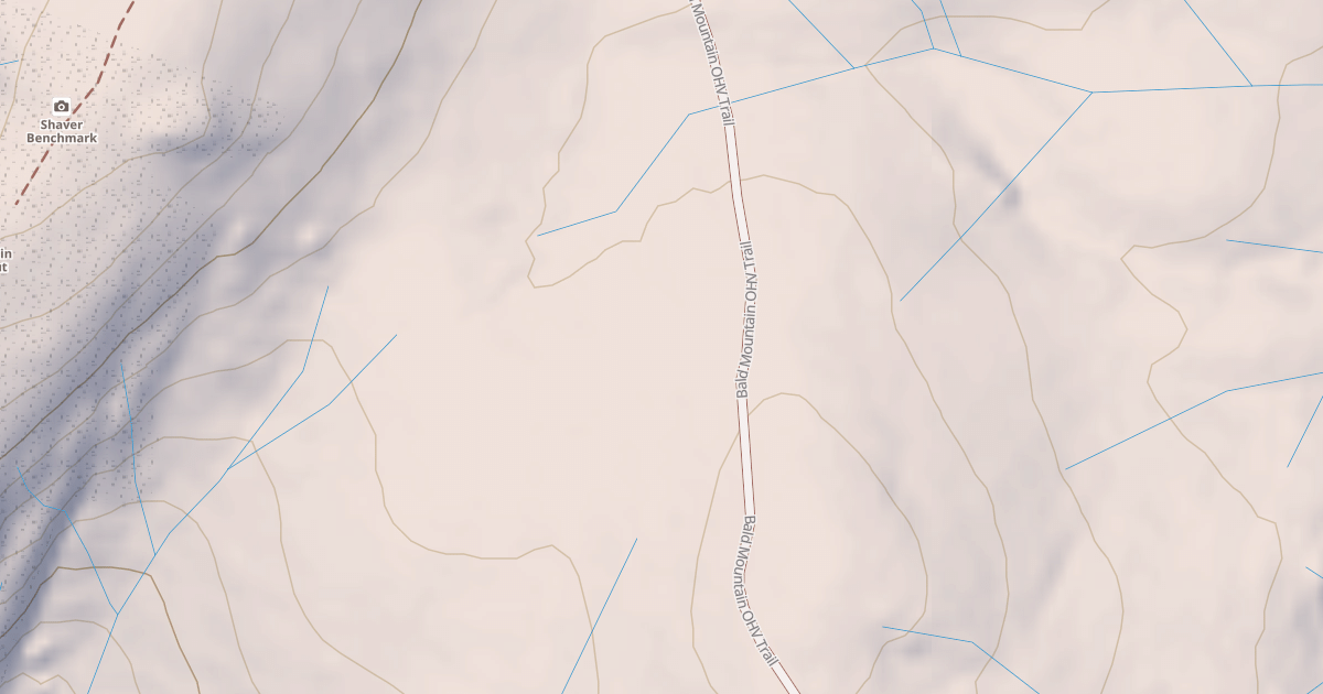 Map preview of BALD MOUNTAIN T28