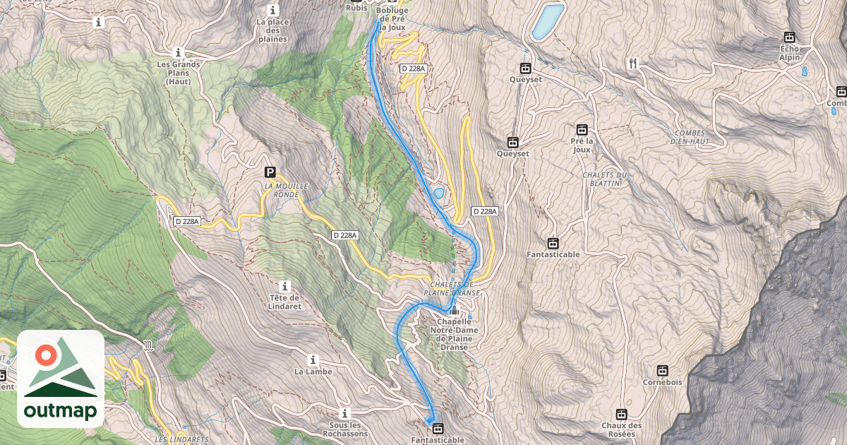 Map of Rochassons