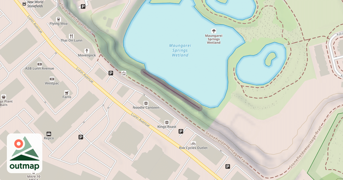 Map of Lakeside Wall