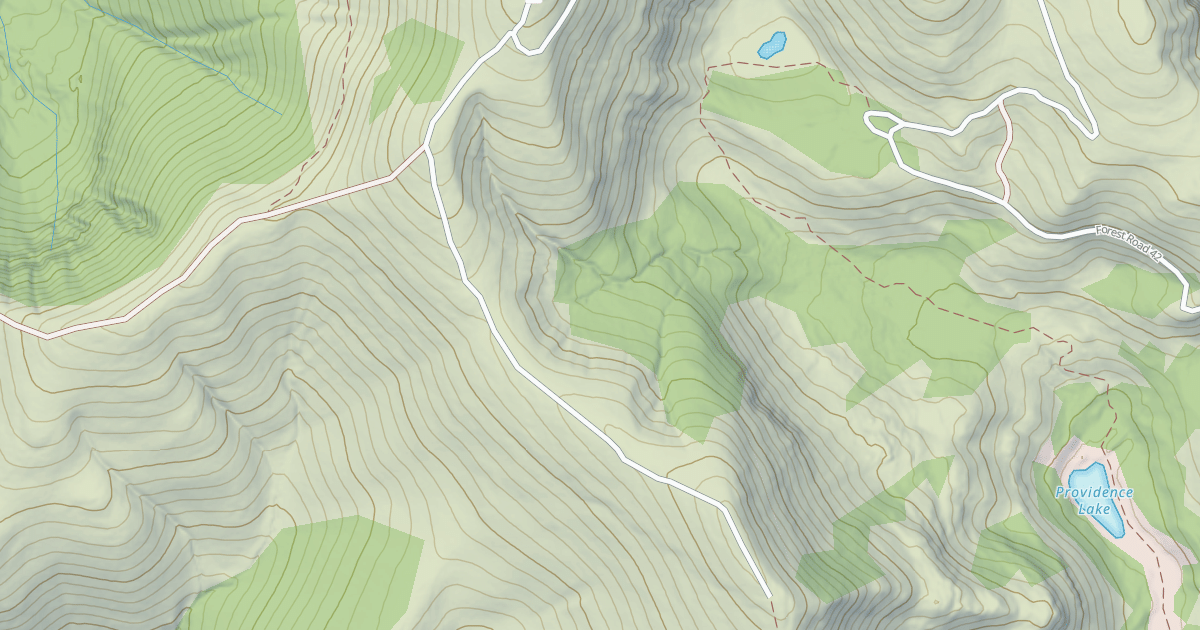 Map preview of PROVIDENCE PEAK