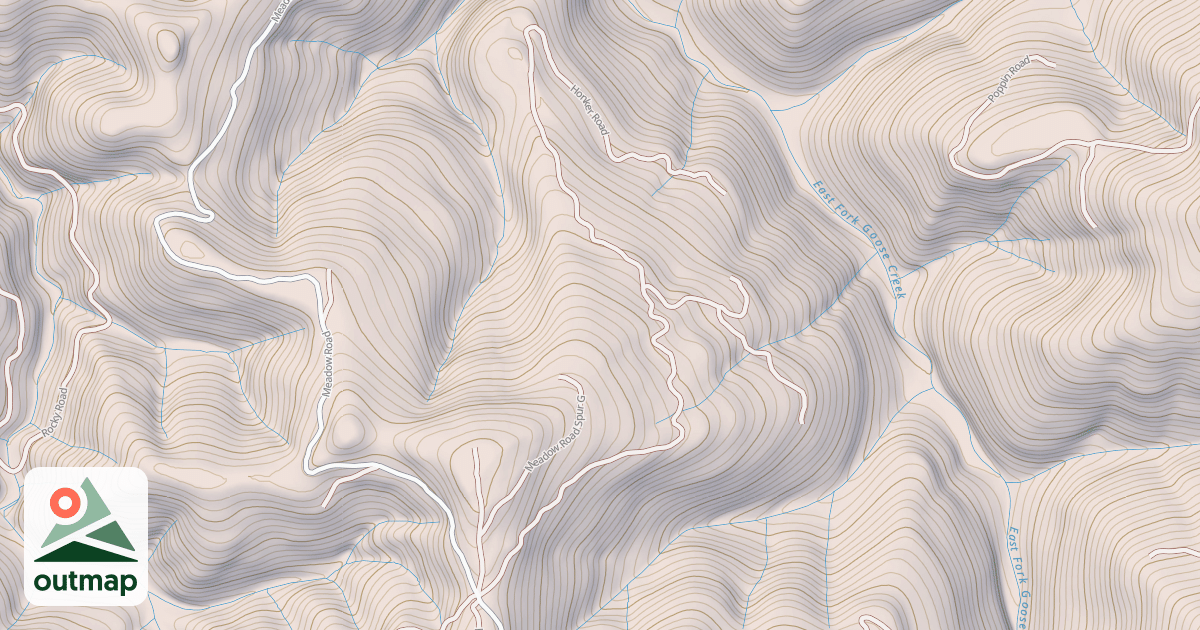 Map of HONKER