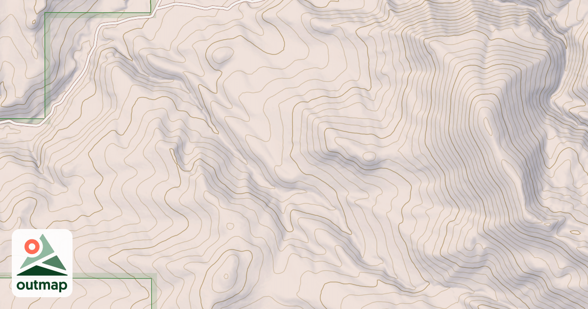Map of THIRD CREEK TO RUBEN HOLLOW