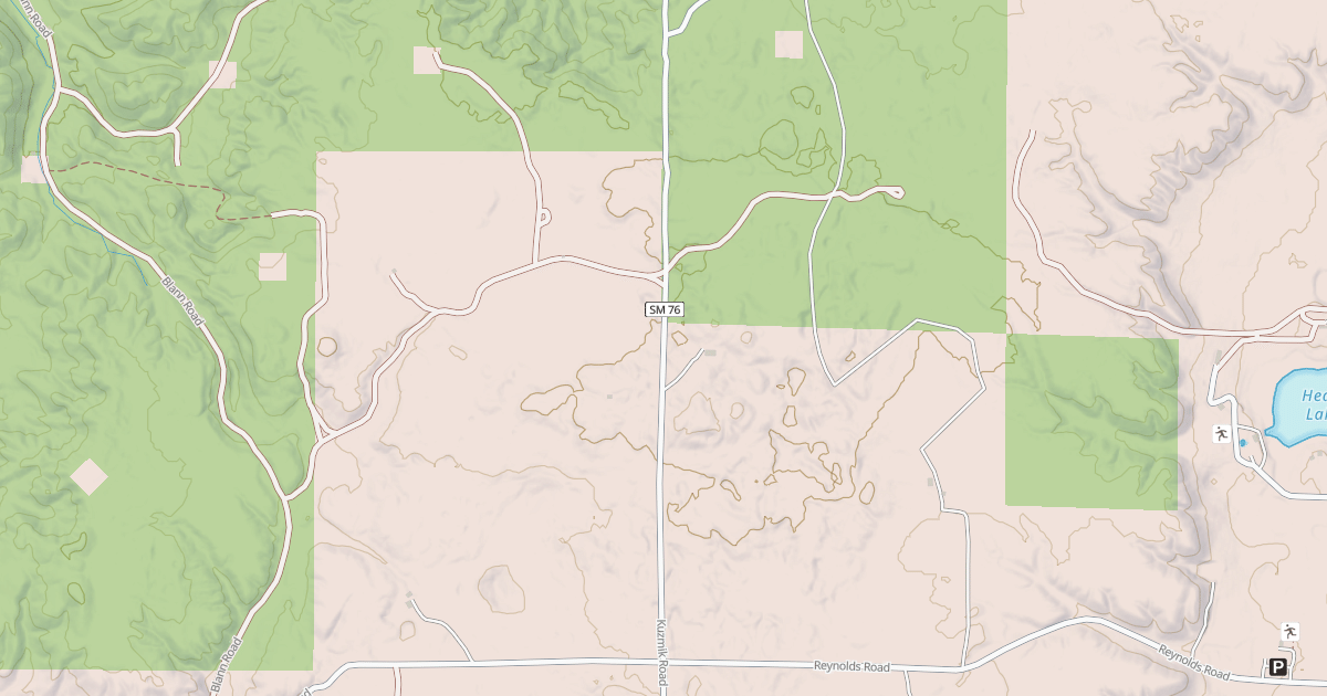 Map preview of Tomahawk To Kalkaska Mccct