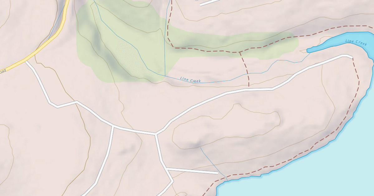 Map preview of BLUEBERRY HILL LANE
