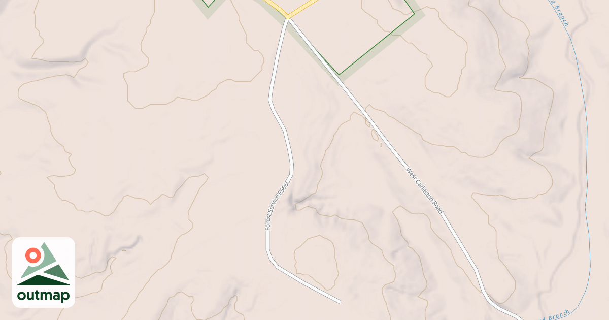 Map of PATTERSON BRANCH
