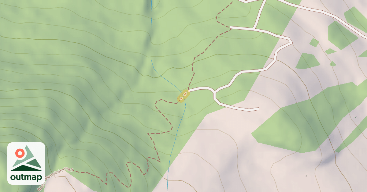 Map of Black Mountain Trail