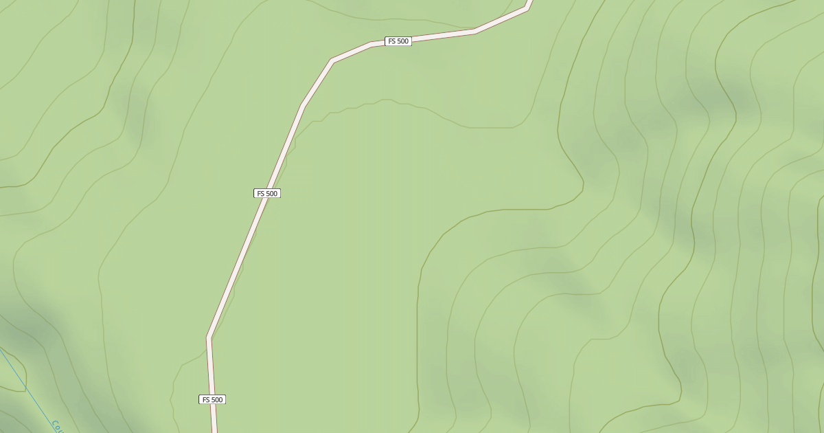 Map preview of USFS Motor Vehicle Use Map Roads {384D4359-A85C-4468-9E93-4DA06E9568CA}