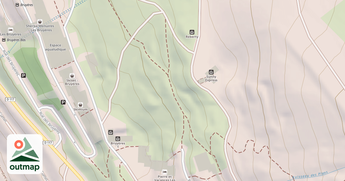 Map of La Mine