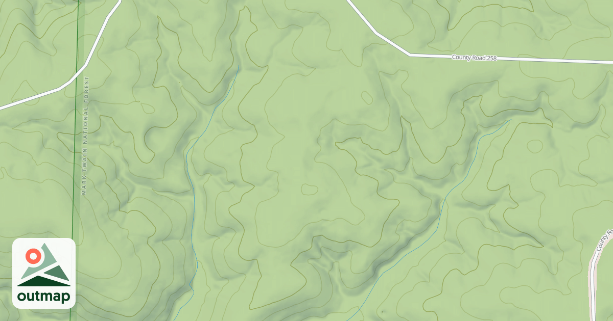 Map of TERRILL HOLLOW