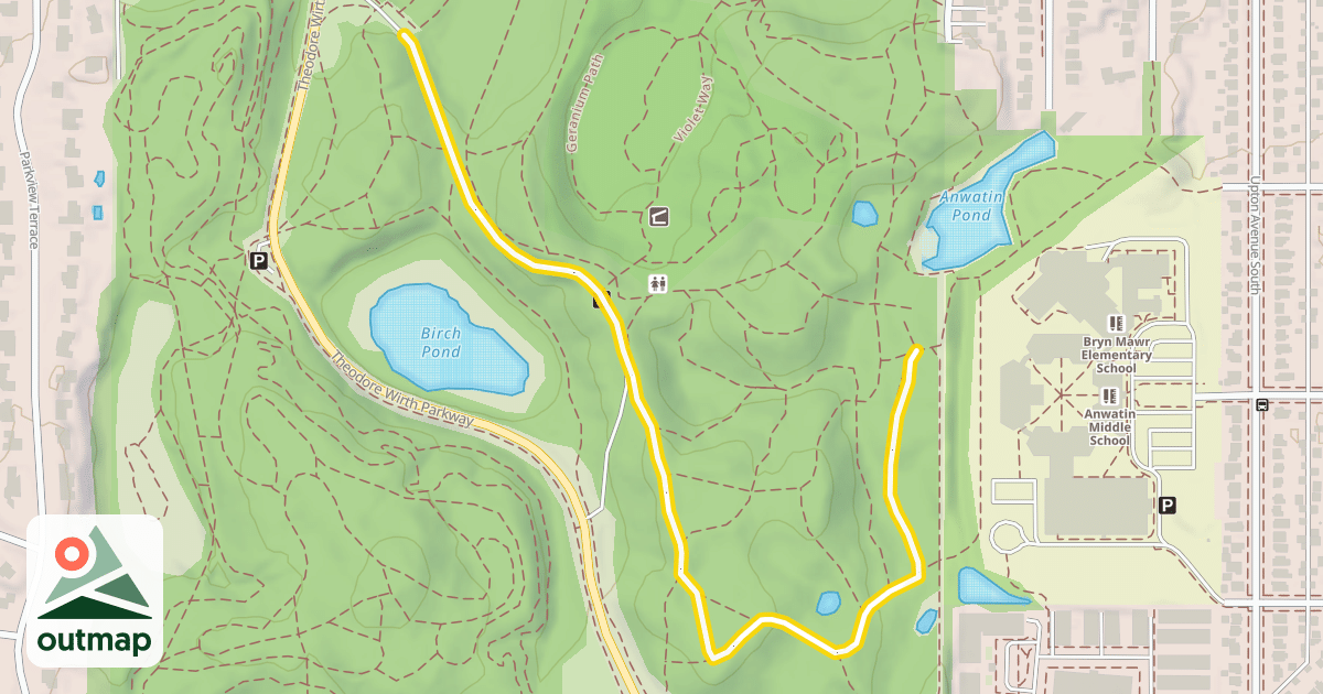 Map of Eloise Butler