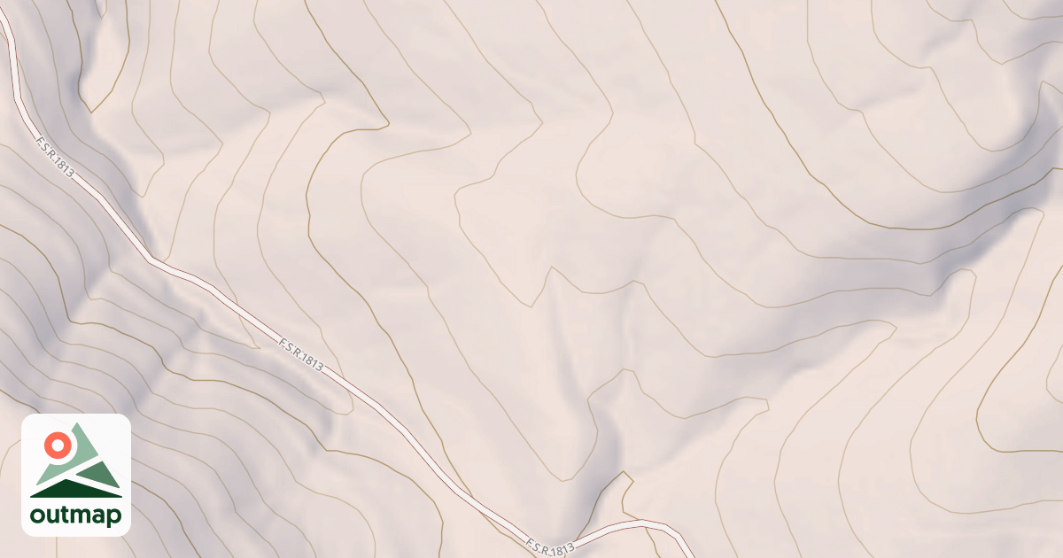 Map of USFS Motor Vehicle Use Map Roads {50DB0CA7-A12B-4C62-B5AE-6CC5194BE112}