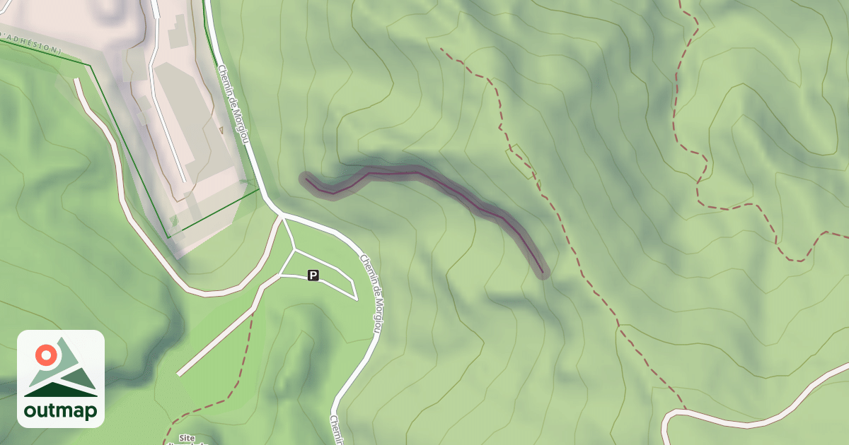 Map of Colline de Lune