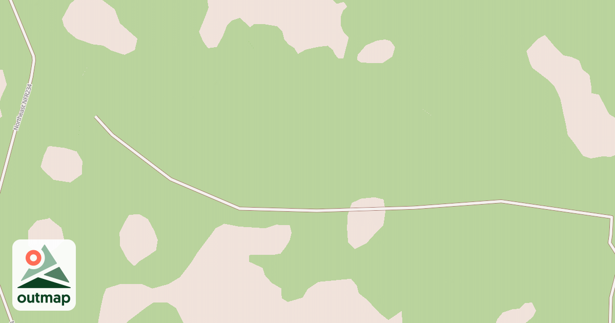 Map of USFS Motor Vehicle Use Map Roads {B2F01B55-D393-419E-B601-CF90373D7854}