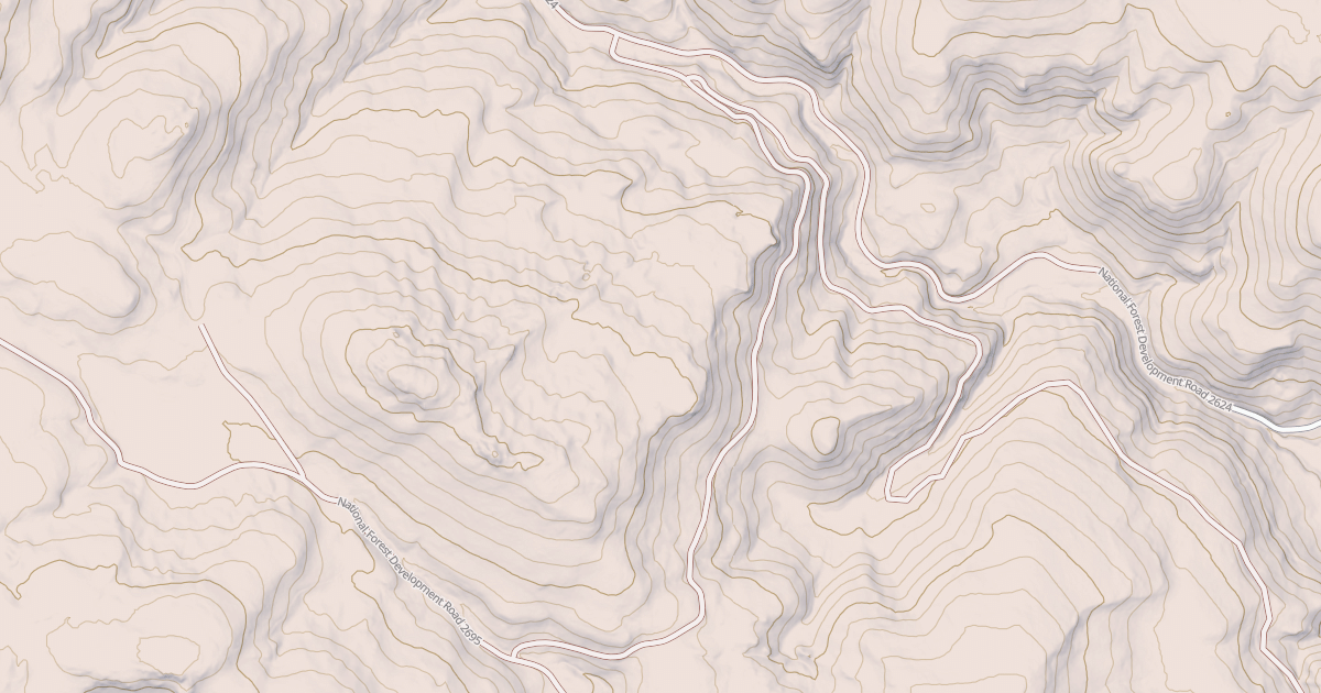 Map preview of USFS National Forest System Roads {1D3C4D19-5787-40E9-969A-723353638314}