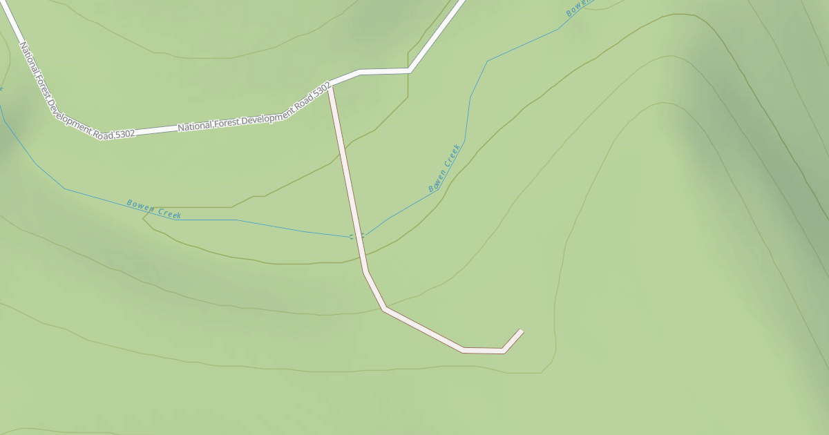 Map preview of BOWEN QUARRY