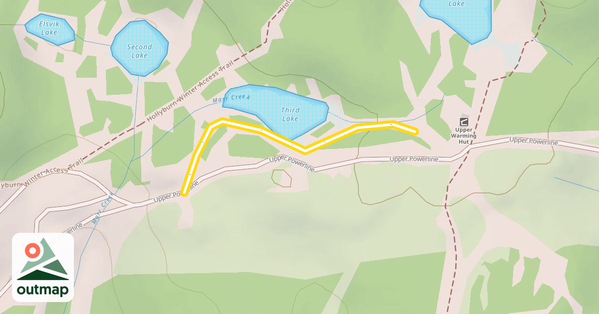 Map of Five Lakes