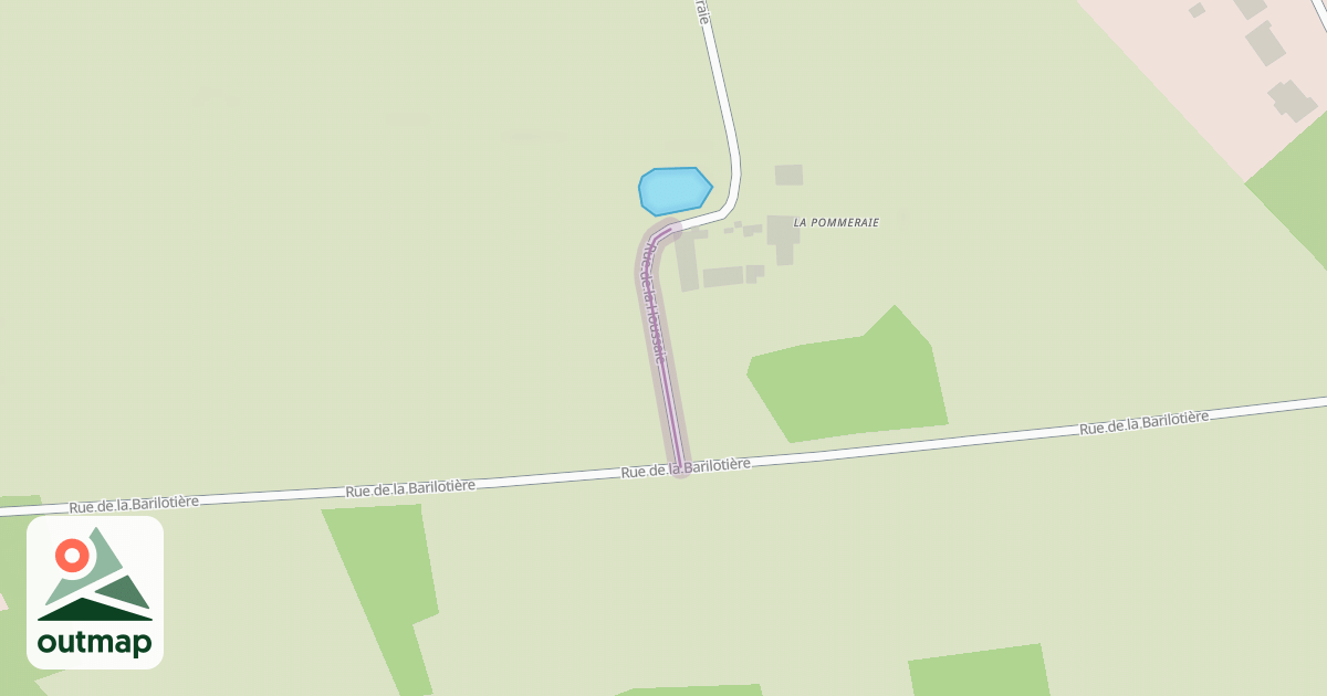 Map of Rue de la Houssaie