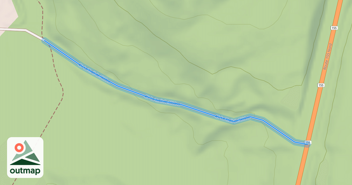 Map of 45- La Trail de Skidoo