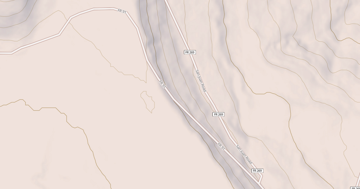 Map preview of SAN PEDRO MOUNTAIN