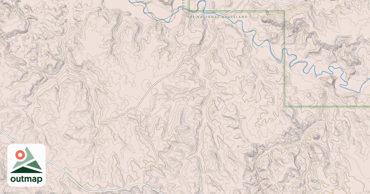 Map of (FDR) OBRIEN SOUTH