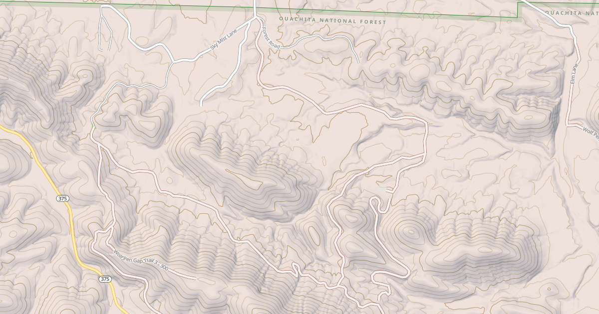Map preview of WOLF PEN GAP 3