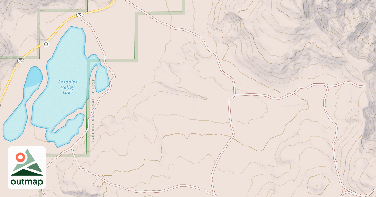 Map of 41551