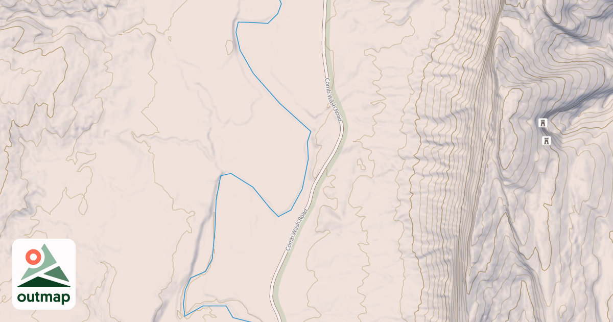 Map of BLM National GTLF Public Motorized Roads 0a088607-289c-4292-b31a-cae9ebb00ec6