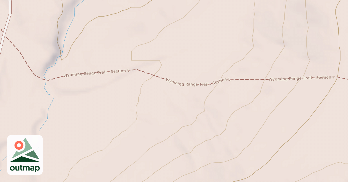 Map of Blind Bull/horse Creek