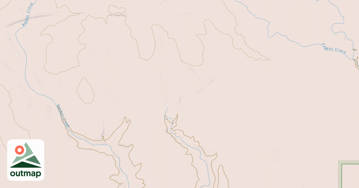 Map of Claiborne Boy Scout Trail