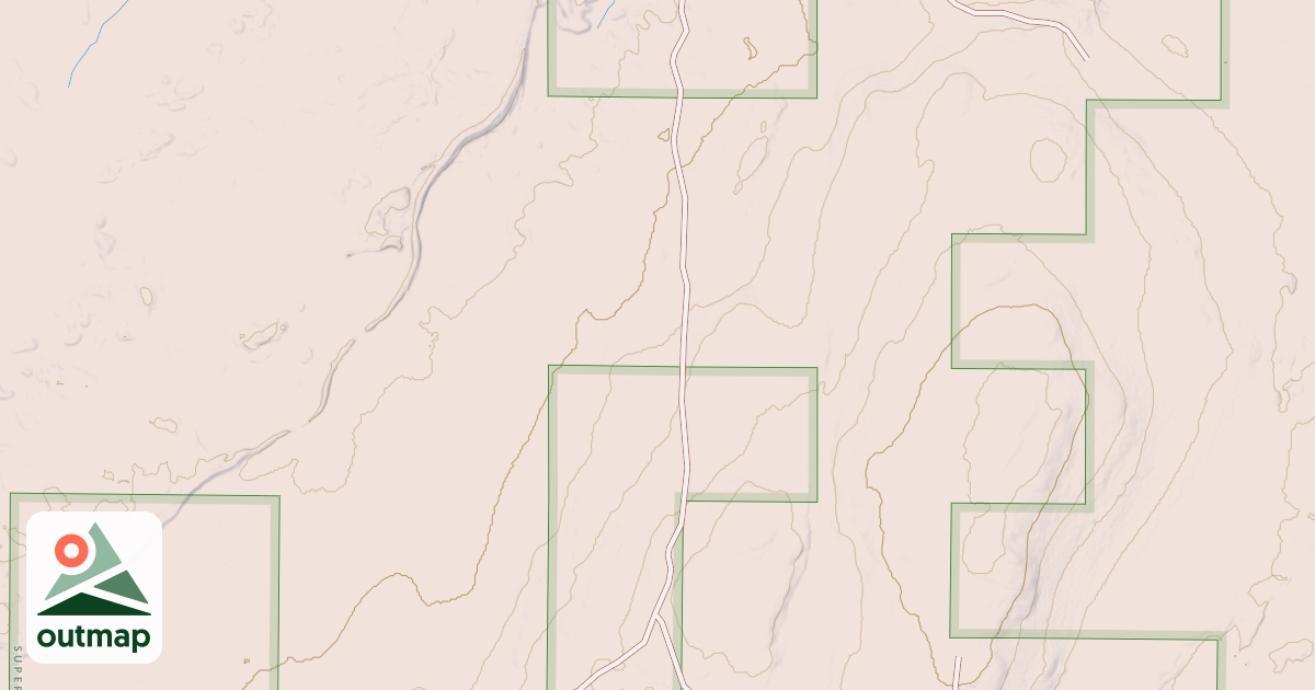 Map of MCDOUGAL LAKE