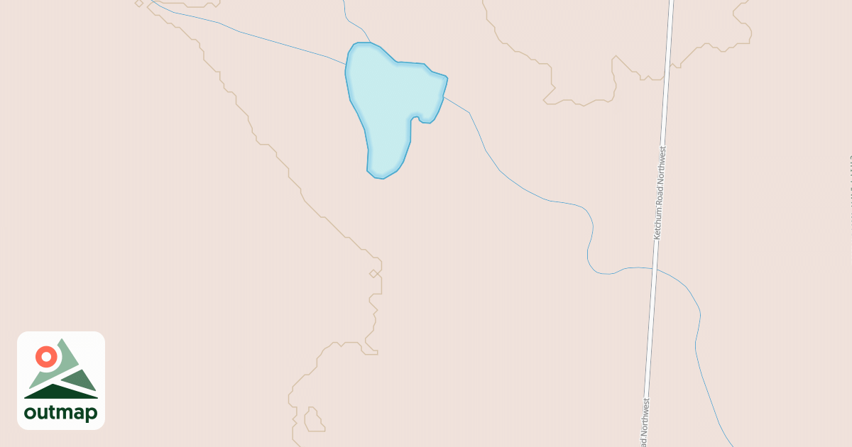 Map of KETCHUM SPUR L