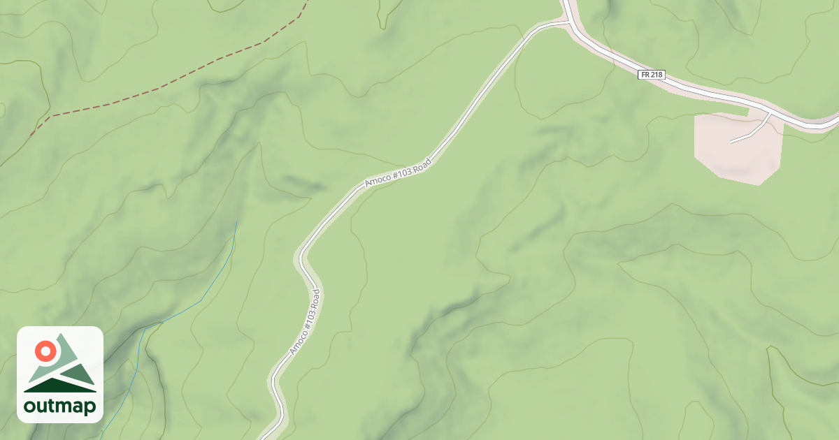 Map of AMOCO #103