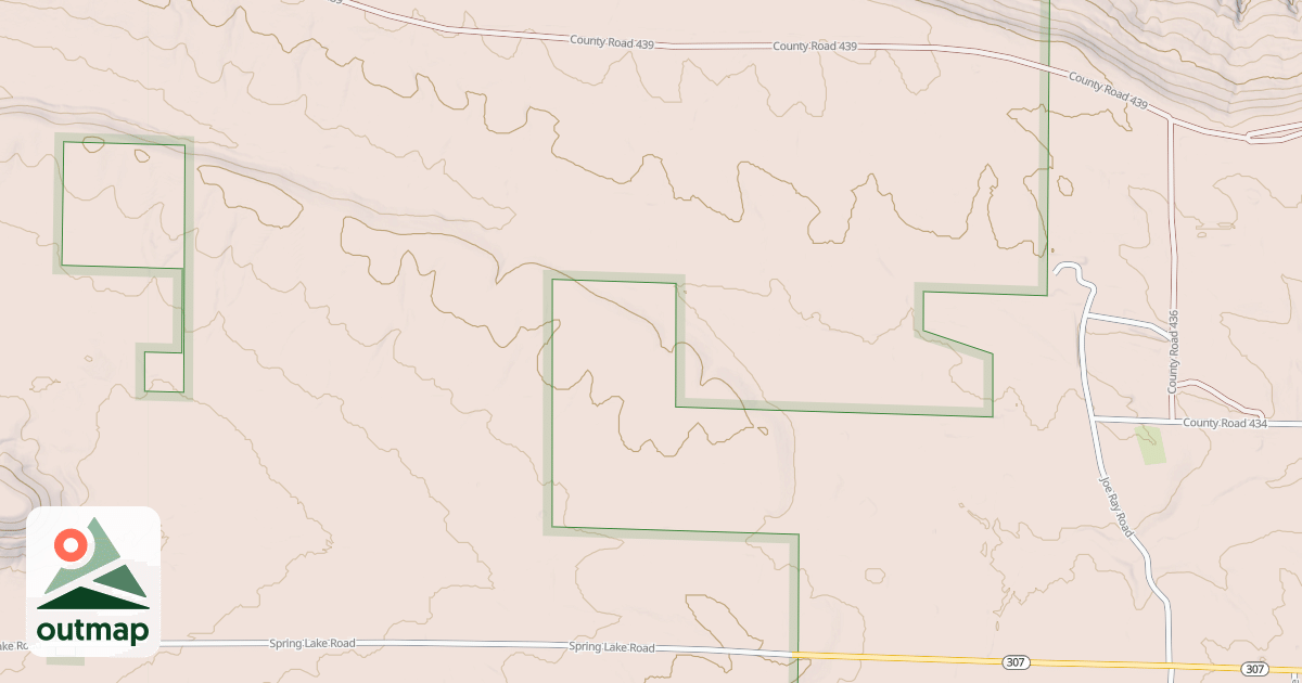 Map of SOUTH BLUFF