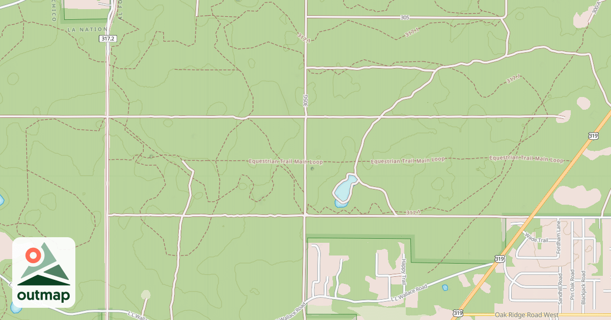 Map of USFS Motor Vehicle Use Map Roads {24AC1AF4-68AE-4D4B-B4F1-5D10FD5692F6}
