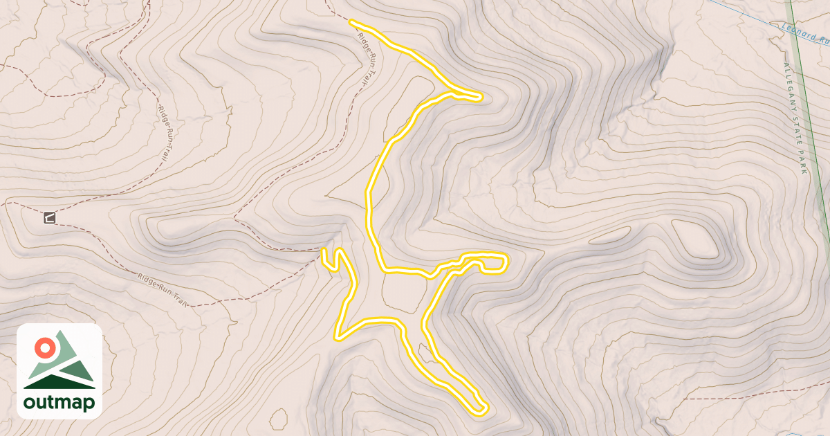 Map of Old Thunder Run