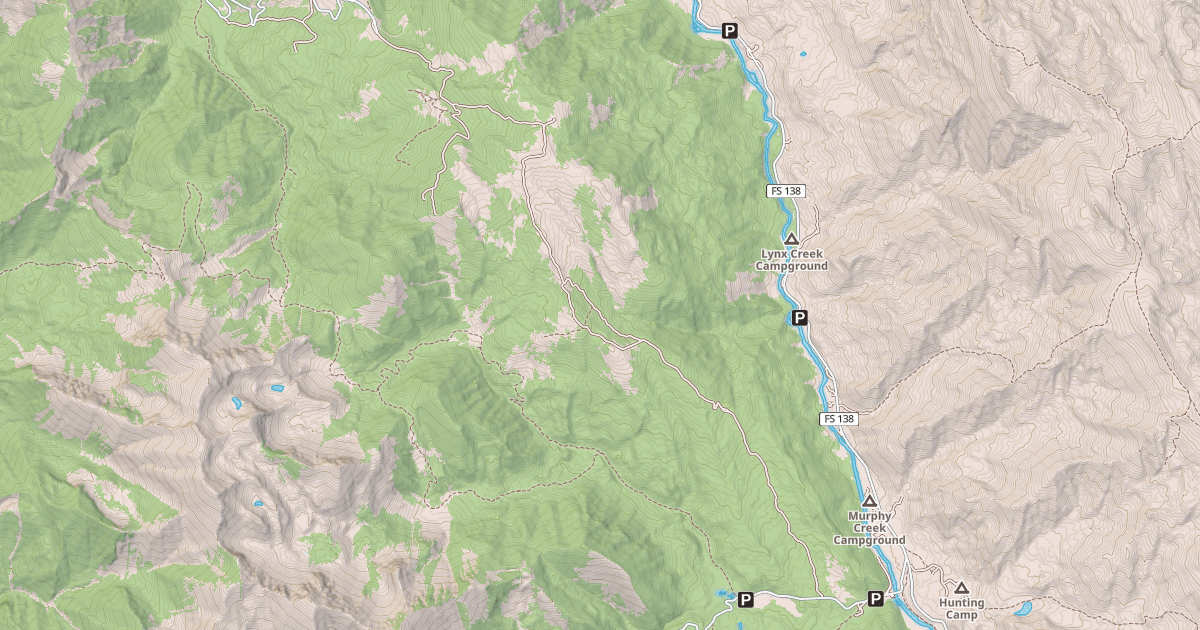 Map preview of MURPHY-SQUAW CREEK