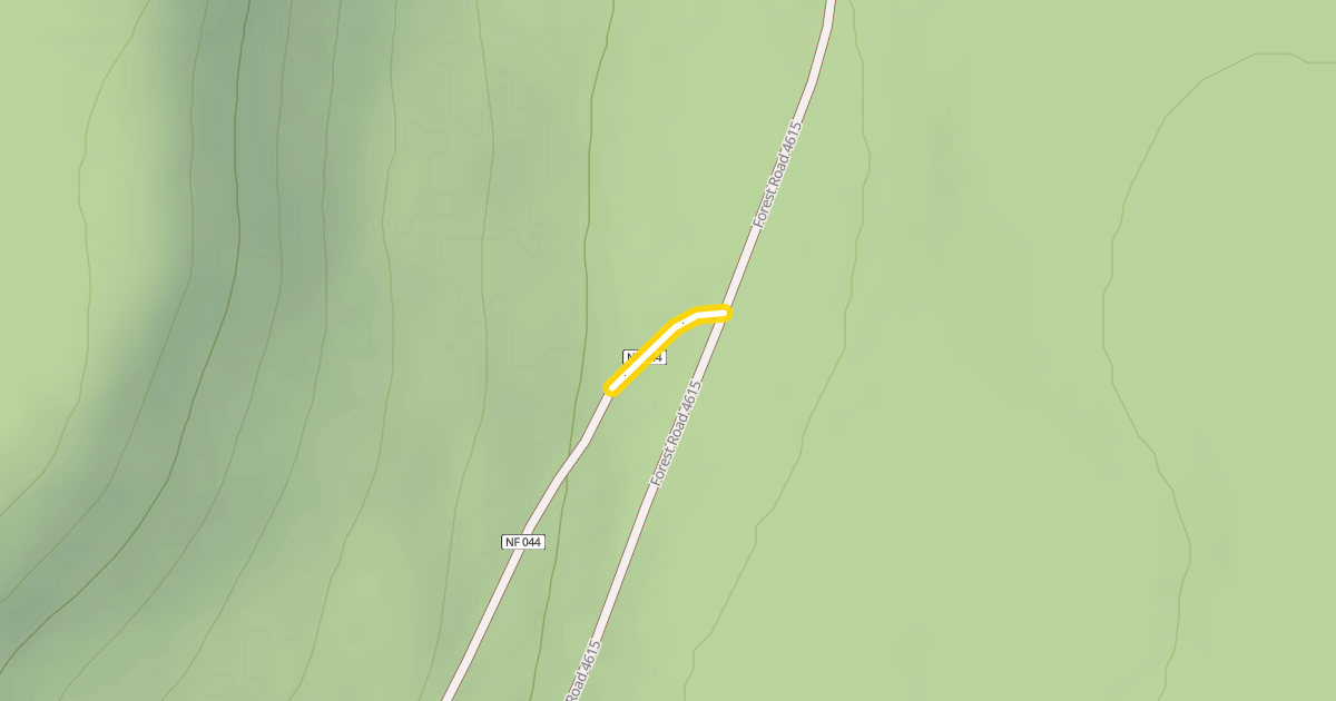 Map preview of Forest Road 4615-044