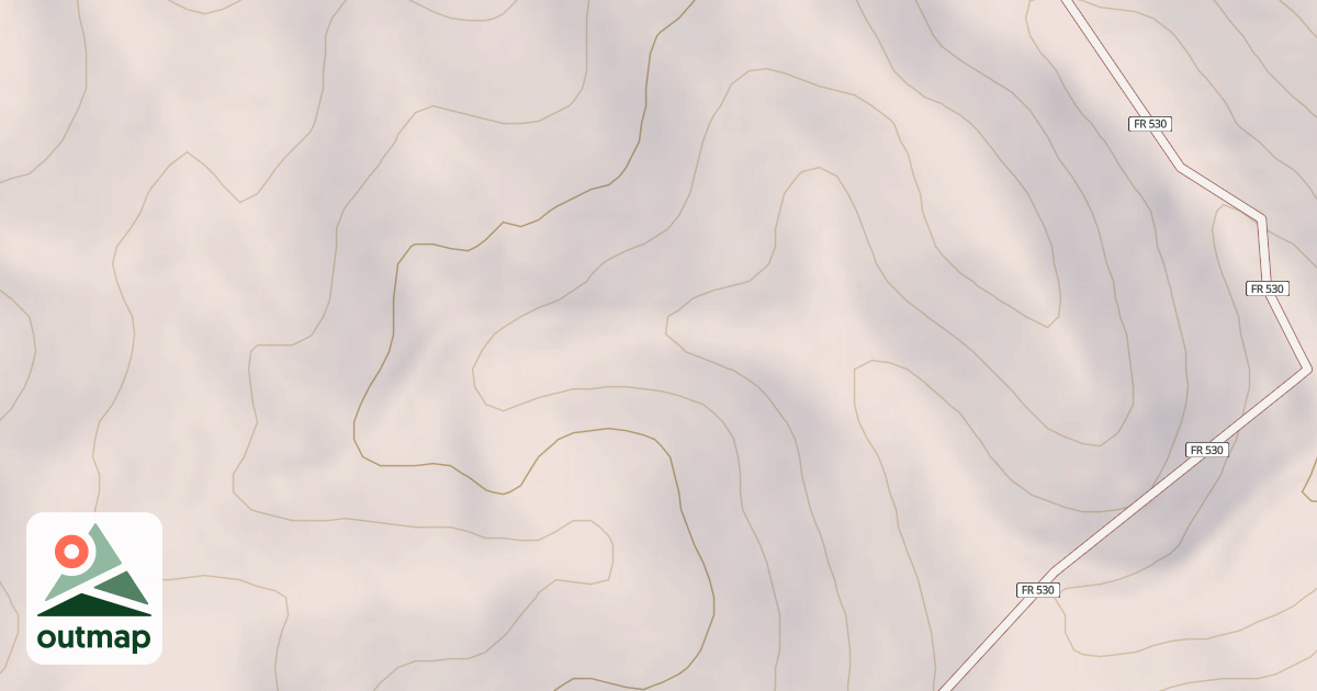 Map of USFS Motor Vehicle Use Map Roads {5CDF8363-E947-44F5-B2BB-8E64DDD8BFEC}
