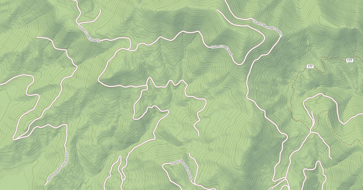 Map preview of GUINN CREEK
