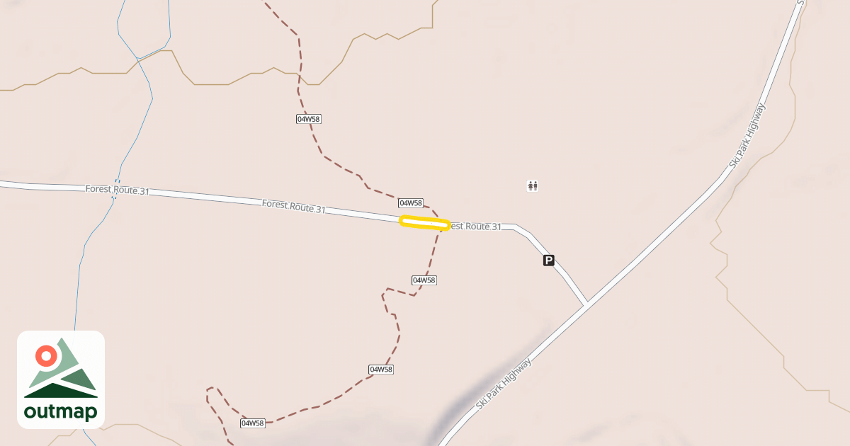 Map of Forest Route 31