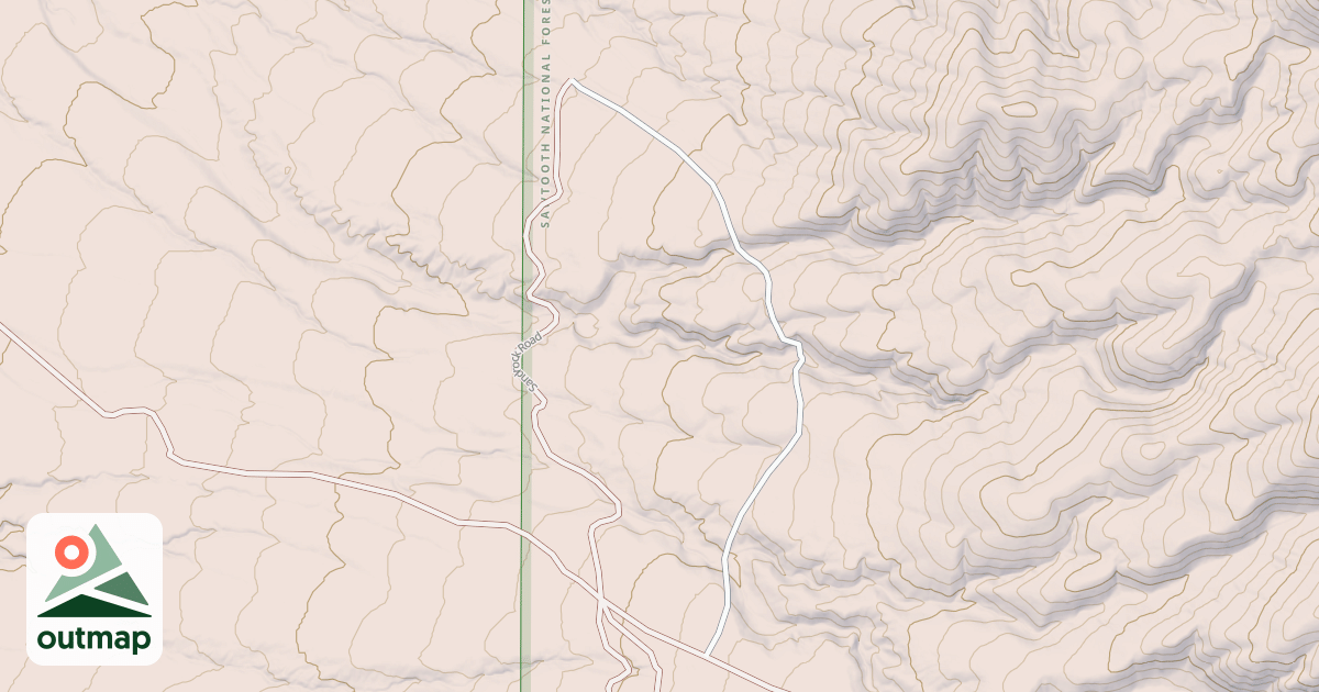 Map of NORTH MONUMENT